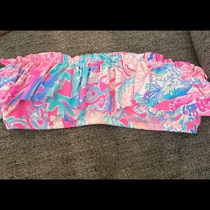 Lily Pulitzer swim top